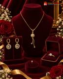 প্রিমিয়াম জুয়েলারি কম্বো – একসাথে সম্পূর্ণ সাজের আয়োজন! 💖✨