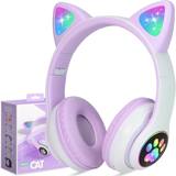 CAT STN-28 Wireless Headphone – Bluetooth 5.0 with Colorful LED 🌈✨