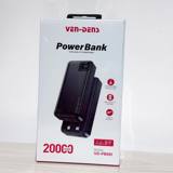 ভেন-ডেনস VD-PB061 ২০০০০mAh ২২.৫W ফাস্ট চার্জিং পাওয়ার ব্যাংক – উচ্চমানের দ্রুত চার্জিং পাওয়ার ব্যাংক