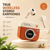 Q86 Retro Camera Design True Wireless Earbuds